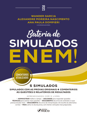 cover image of Bateria de simulados para o ENEM--1ª Ed--2023
